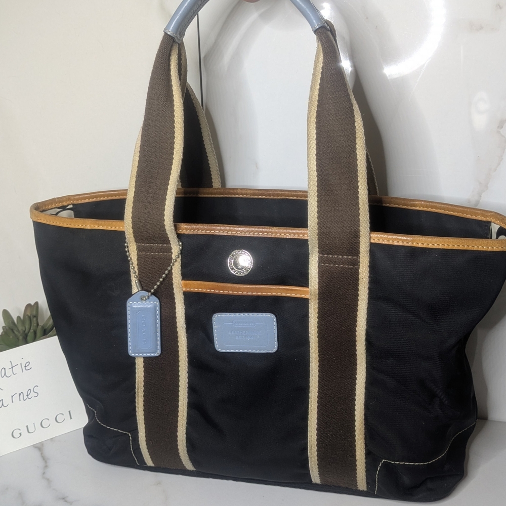 Vintage Coach Tote Bag